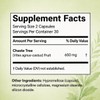 Vitex Supplement 650 mg, Women’s Daily Wellness Support, 60 Vegetarian