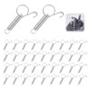 40 PCS Spring Latch for Cages, Spring Door Latch for