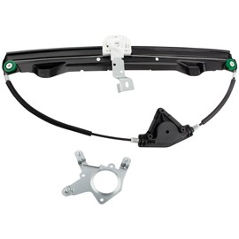 WEDOAUTO 748-506 Rear Left Driver Side Power Window Regulator Fit For Ford Explorer & For Mercury Mountaineer 2002-2010, For Lincoln Aviator 2003-2005, Explorer Sport Trac 2007-2010 3L2Z 7827009-BA