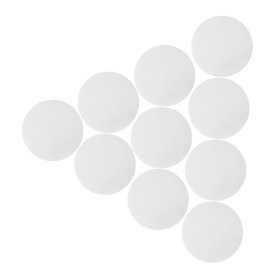 Kisangel 10pcs Smooth Flat Painting Stones for DIY Crafts Blank Rocks for Creative Projects for Art Decoration Unique Hand Painted Keepsakes for Sharing with Friends