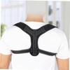 Healeved Posture Adjustable Back Straightener for Men and Women Black