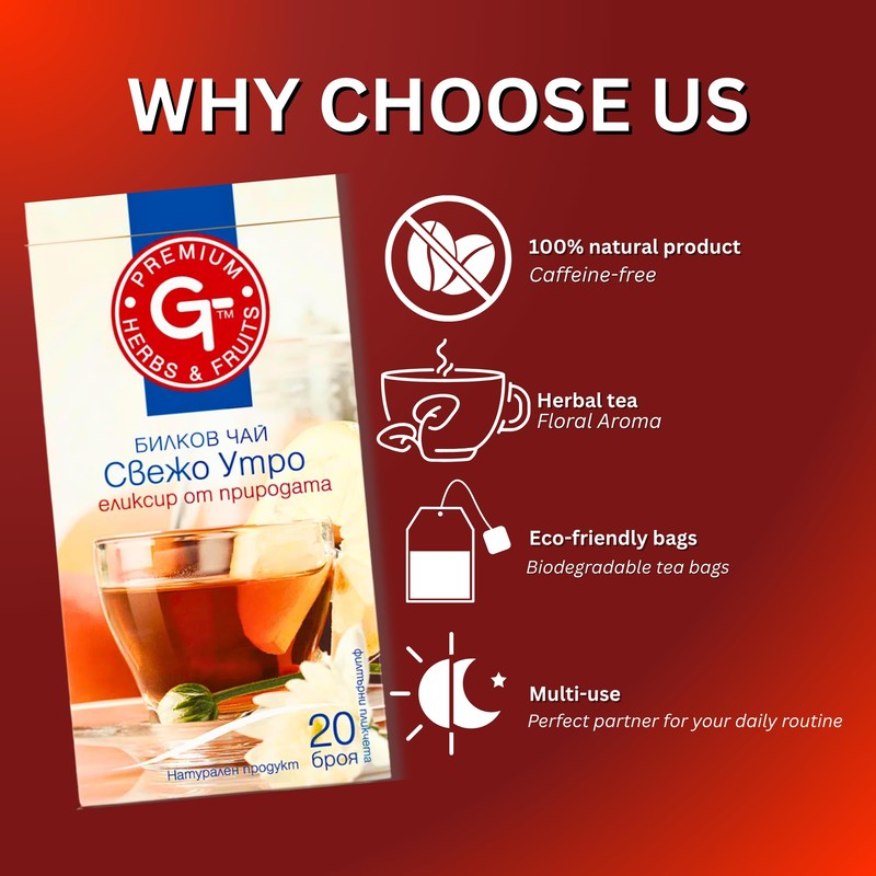Premium GT Herbs & Fruits Fresh morning Tea