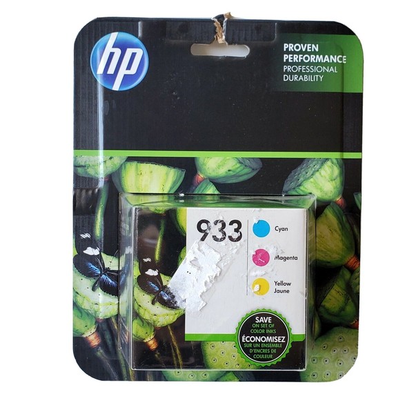 HP 933 C/M/Y Original Ink Cartridges, EXP: 08/2020