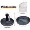 Burger Press with 100 Wax Paper Non-Stick Meat Patty Hamburger