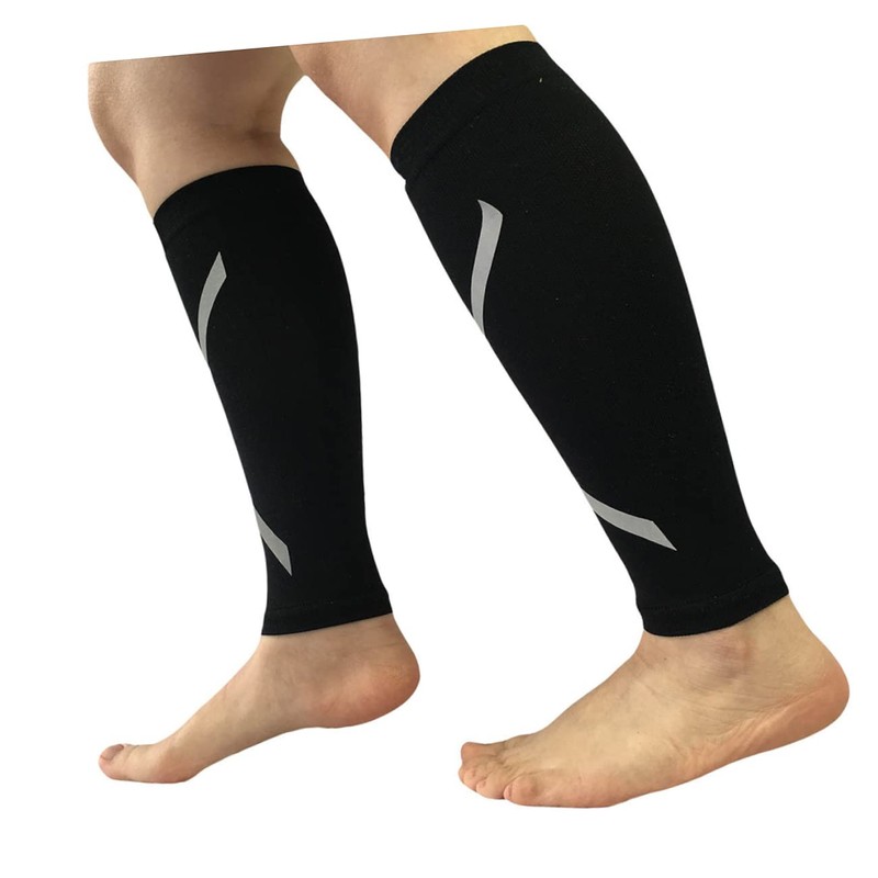 Healeved 1pair Calf Compression Sleeve for Shin Splint Relief Breathable