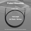 Roof Drip Moulding Seal Strips Weatherstrip Fit for Toyota Camry