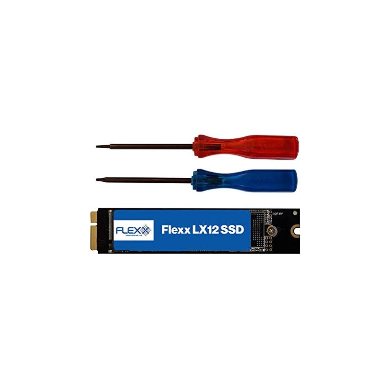 FLEXX LX12 SSD 512GB Upgrade Kit Compatible with MacBook Air