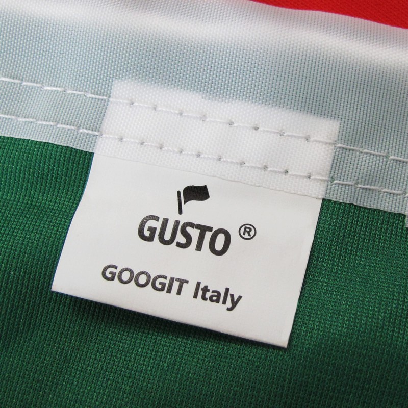 GUSTO Italian Nautical Fabric Flag with Nylon String 30 x