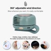 MF019 USB Rechargeable Portable Fan Silent Small Whirlwind Fan for