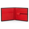 Gryphen Men's RFID Blocking Genuine Leather Wallet (Black/Red)