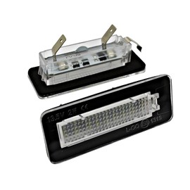 2 x LED license plate lighting modules – E-mark – Plug & Play – 6000 K 4c