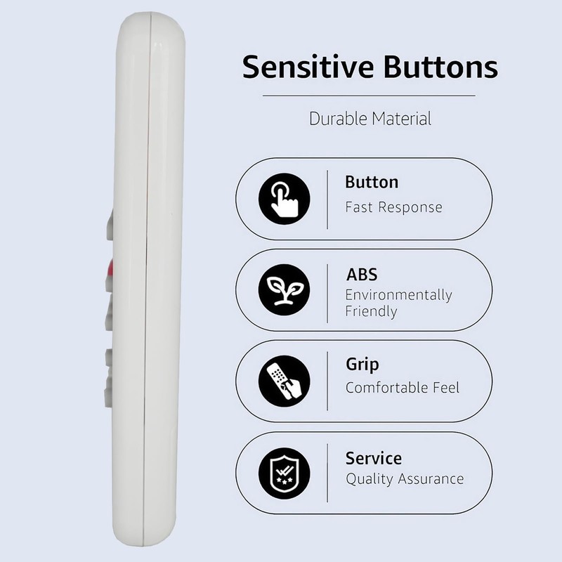 Replacement Remote Control Compatible for Premium RG51ME/EU TGM RG51ME/EU Air