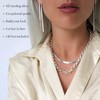 Silverly Women .925 Sterling Silver 2mm Thin Tree Blue Ball