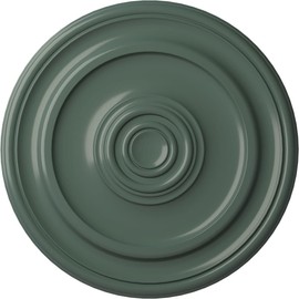 Ekena Millwork CM20KPCBF Kepler Traditional Ceiling Medallion, 19 3/4"OD x 1 1/2"P (For Canopies up to 4 1/2"), Hand-Painted Cloud Burst