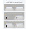 Joyzy 2 Pack Wireless Under Cabinet Lights Closet Lights Motion
