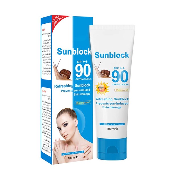 Sunscreen Cream SPF90PA++,Protection Face Cream Disaar Sunblock 90++ Protective Cream