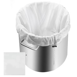 Brew Bags Reusable 46x40cm, Straining Bag with Fine Mesh and Drawstring Closure, Filter Bags for Home Brewing and Food Straining,Jelly Bag for jam Making