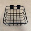 Vesici 4 PACK! Assorted Heavy Duty Slatwall Baskets, Black Vinyl