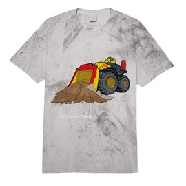 Tonka Tough Toys for Tough Boys Bulldozer Truck Logo Comfort Colors Adult Heavyweight T-Shirt