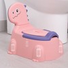 Potty Chair Cartoon Dinosaur Adjustable Height Safe PP Detachable Potty