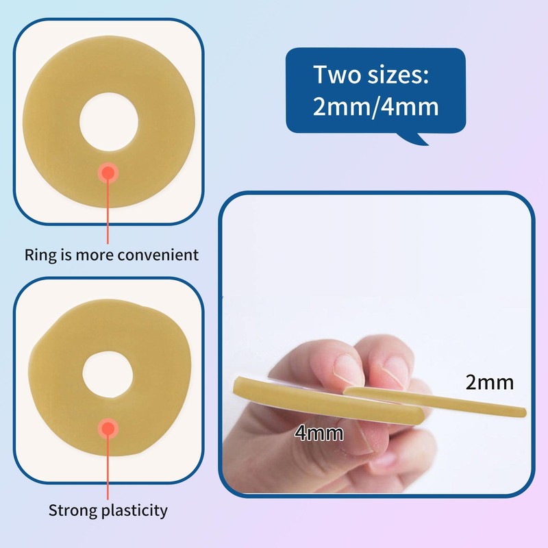 Ostomy Barrier Rings - Ostomy Supplies - 2 mm Thickness