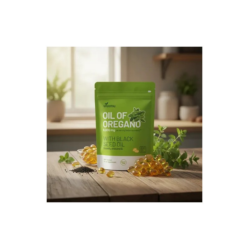 Vvivonu Aceite De Orégano 6000mg 300 Cápsulas