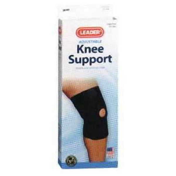 Leader Adjustable Knee Support Neoprene Open Patella Large/XLarge