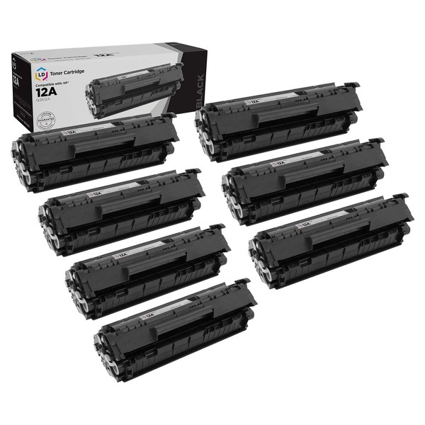 LD Products 12A Toner Cartridge Replacement for HP 12A Q2612A