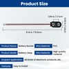 ZDRU 2Pcs 9V Battery Snap to 2-Pin PH2.0 Connector Cable,