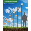 Boostool Bird Feeder Pole, 108 inch Bird Feeder Stand Station