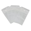 100 zip bags, 40 x 60 mm, zip pockets, 4