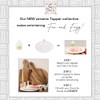 Glory Haus Jolly Santa Charcuterie Board Topper - Hand-Painted Ceramic