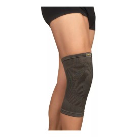 Benesta Rodillera Fibra Carbón De Bambú Elástica Negro Benesta Talla Ch