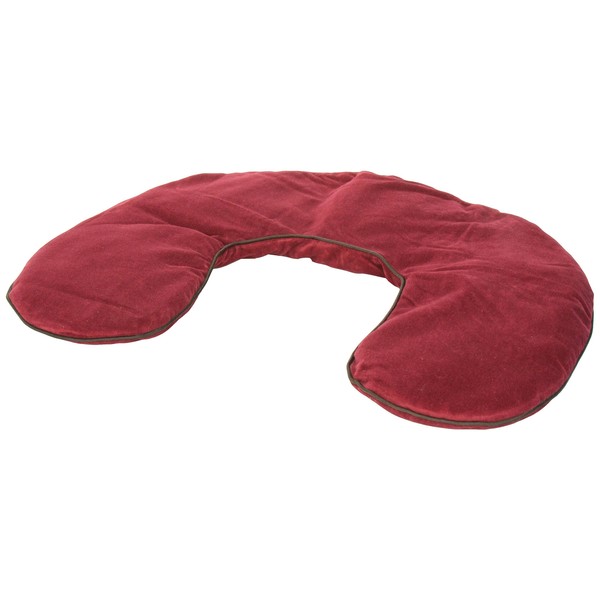 DreamTime Calming Crescent Shoulder Wrap, Cranberry Velvet