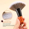Docolor Fan Brush Pincel De Maquillaje Facial Profesional Qu