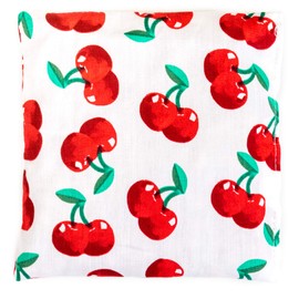 Rapeseed Cushion 12 x 12 cm Cherry White - Heat Cushion & Cold Cushion - Grain Cushion