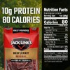 Jack Link's Beef Jerky Original Meat Snack, 10g of Protein
