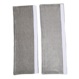 Mipcase 2Pieces Refrigerator Handle Cover Durable Kitchen Appliance Protector for Handles Stylish Grey Cloth Wraps for Refrigerators Ovens and Dishwashers