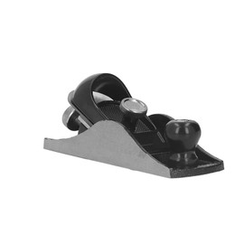 Mini Wood Planer Incisive Carbon Steel Cutting Depth Adjustable European Style Black Hand Planer Woodworking Hand Tool (M)