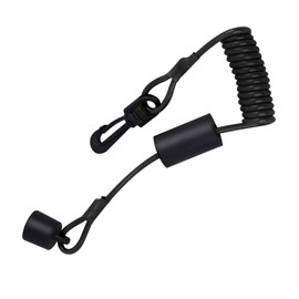 SeDeplacer 515-177-057 Ignition Key Cap & floating clip on style lanyard Compatible with All seadoo and Skidoo Models, Black, Large