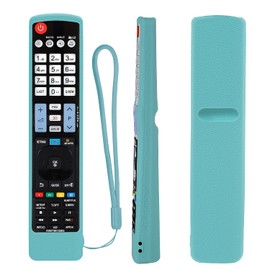 Luminous Blue Remote Case for LG 2020 2021 AN-CR500 AKB73615309 AKB72914276 AKB74115502 AKB73615312 Smart TV Remote Control Shockproof Washable(Glow in Dark Blue)