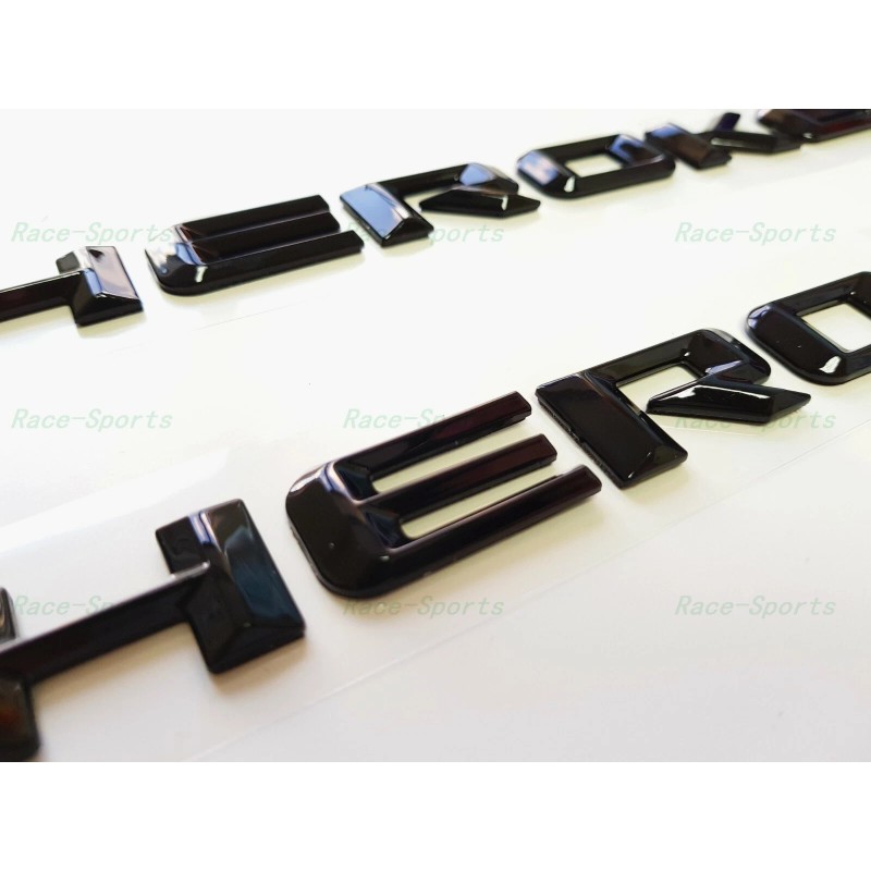 Jeep NEW 2PCS Kits Gloss Black GRAND CHEROKEE 3D Letters