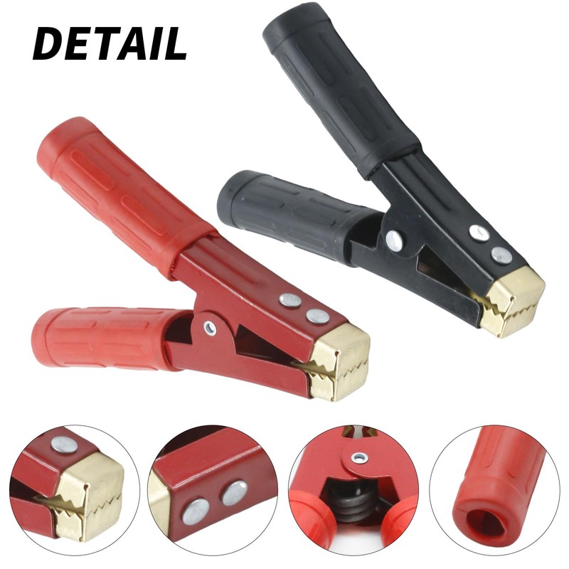 4Pcs 1000A Battery Jumper Cable Clamps, Battery Charger Clamps Jumper
