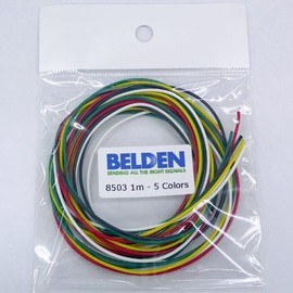 BELDEN 8503-01-5 Hook Up Wire 5 Color Set