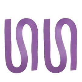 PATIKIL 240pcs Quilling Strips Paper 1/8"(3mm) 21"(54cm) Origami Paper Quilling Strip for Art DIY Hand Craft Christmas, Violet Purple