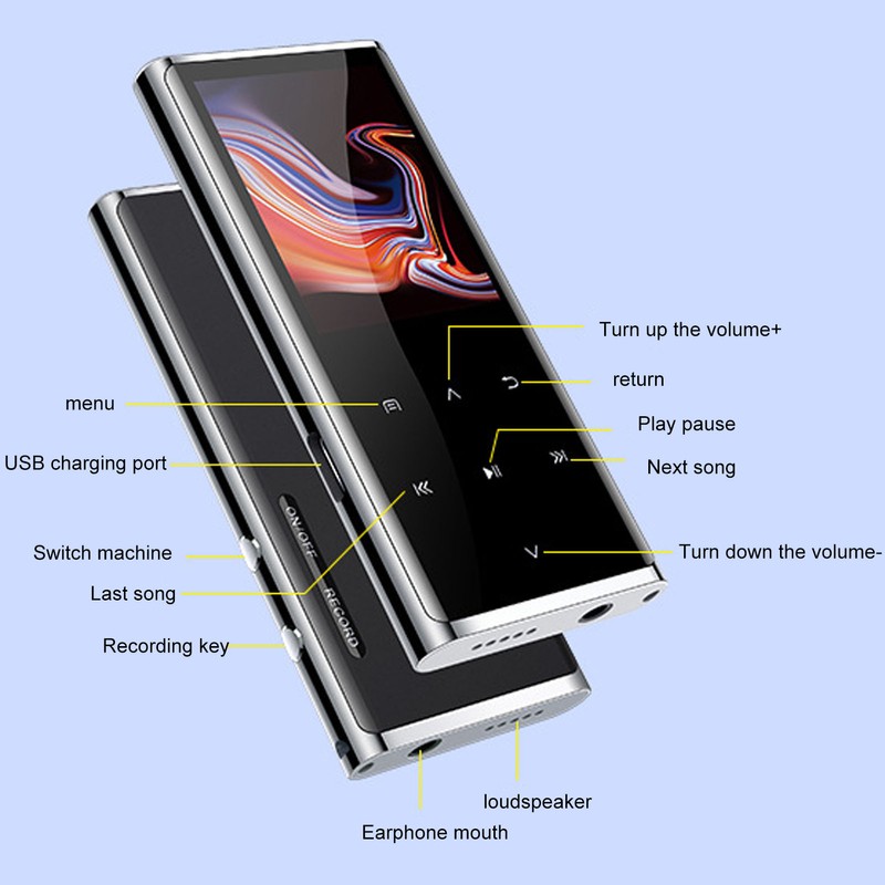 Voice Activated Recorder AI Smart HD Noise Reduction Bluetooth Speech