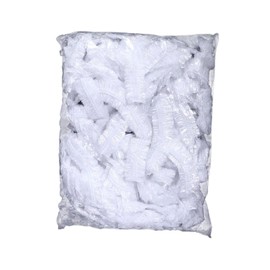 50 Pcs Shower Caps Disposable, Women Men Bath Caps Hair Cap, Large Thick Clear Waterproof Plastic Elastic Hair Bath Caps for Home Use, Hotel, Spa and Hair Salon