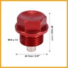 Partuto 2 Set M18x1.5 Oil Drain Plug Aluminum Alloy with