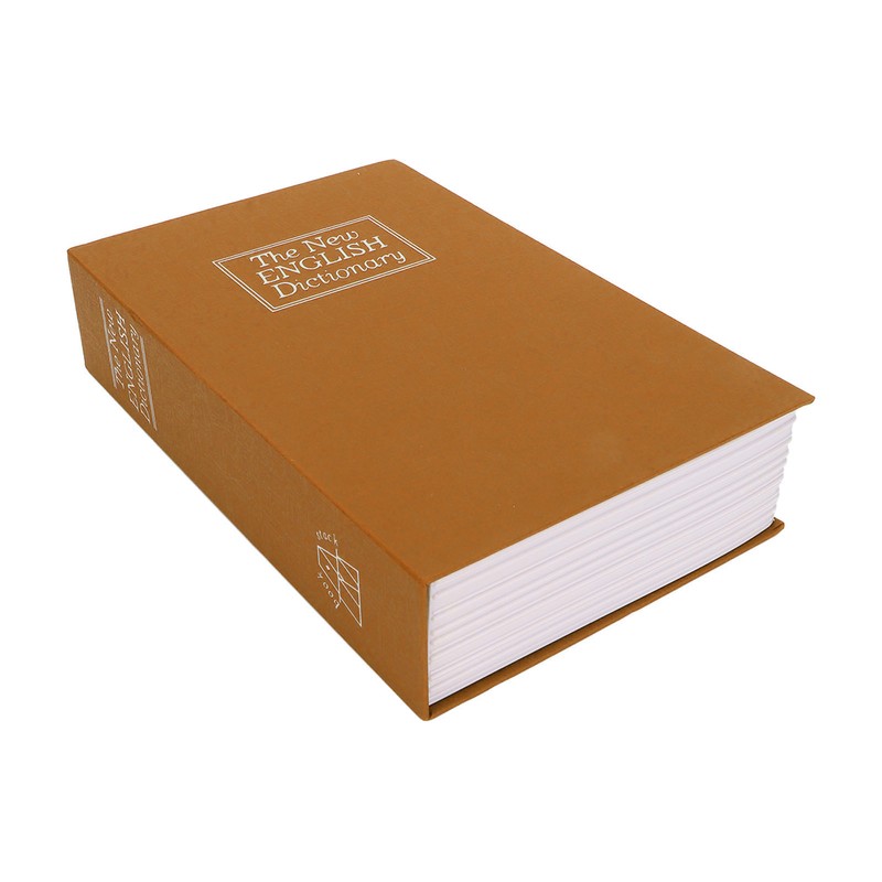 Book Safe Small Diversion Book Safe Storage Lock Box Money