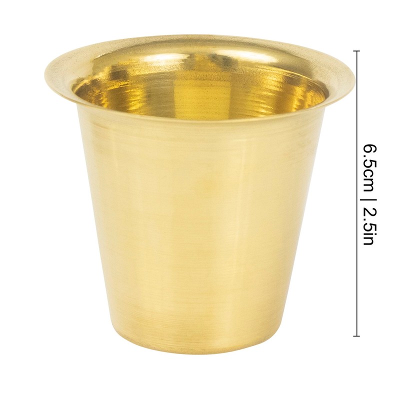 Spillbox South Indian Brass Coffee Cup and Dabra 120ML |